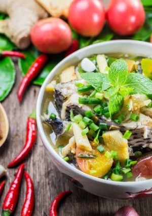Foto resep Resep Sup Gurame Asam Pedas