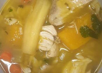 Fresh, Cooking Recipe Sopa de Pollo Delicious