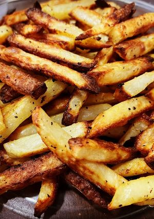 A picture of Homemade Air Fryer Fries.