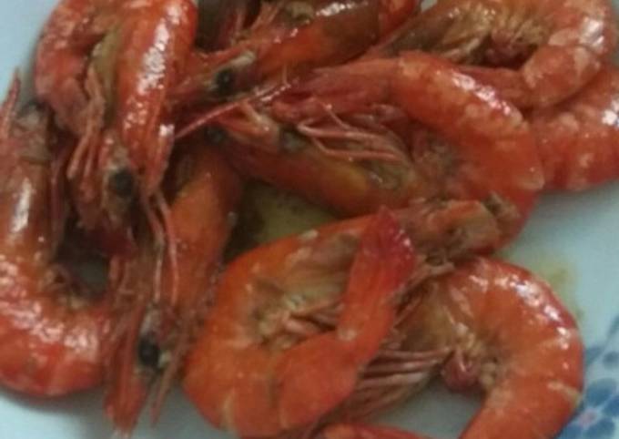 1. Resep Udang Goreng Mentega