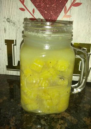 Una foto de Atol de plátano macho