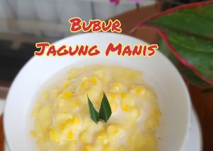 Bubur Jagung Manis