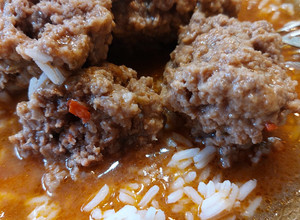 Una foto de Albóndigas de carne picada tipo estudiante 😄😄😄😄😄