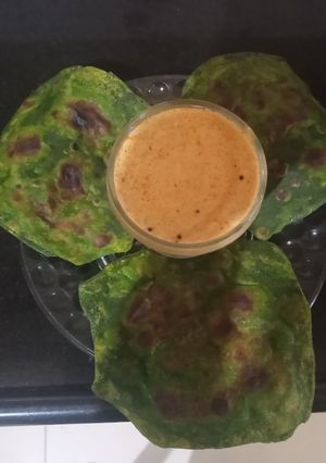 પાલક ના પરોઠા (Palak Paratha Recipe In Gujarati) રેસીપી મુખ્ય ફોટો
