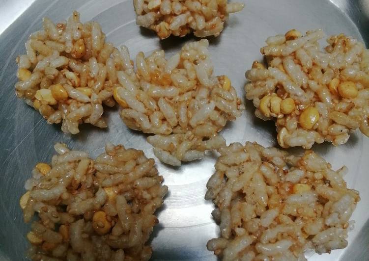 Steps to Make Speedy Murmura chikki