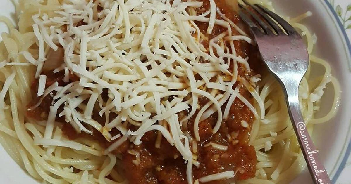  Resep  Sauce spagheti homemade  oleh Annahmed Cookpad