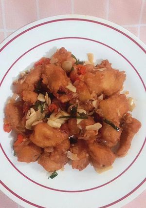 Foto resep Ayam Tepung Sambal Matah
