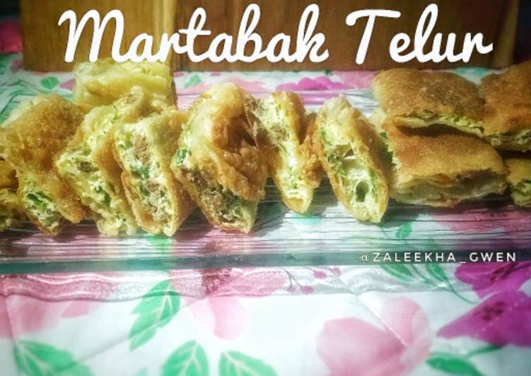 Resep Martabak Telur Renyah Anti Gagal