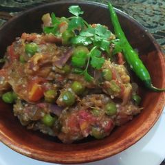 Baigan bharta A picture of Baigan bharta.