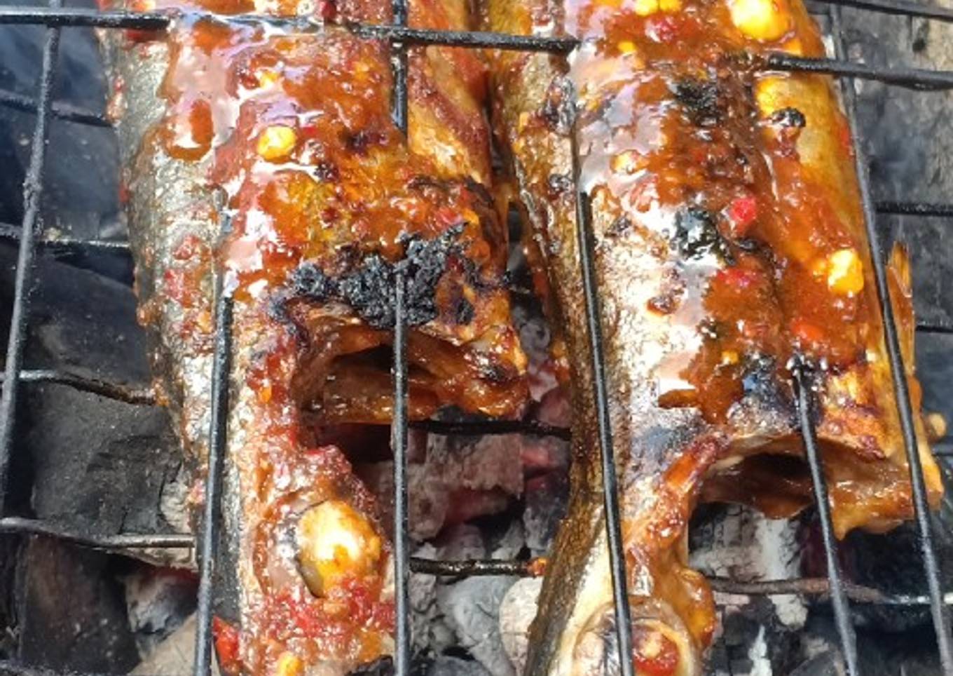 Ikan bakar bumbu merah (enak dan simpel)