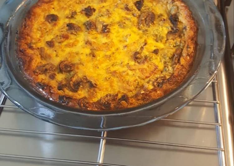 Steps to Cook Appetizing Quiche & Crust