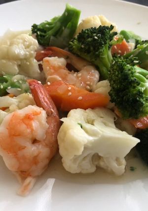 Foto resep Capcay Udang