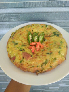 Foto resep Omelet sayur