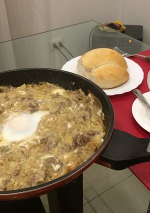 Una foto de Encebollado
