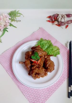 Foto resep 259. Ayam Bumbu Rujak Tanpa Santan dan Minyak