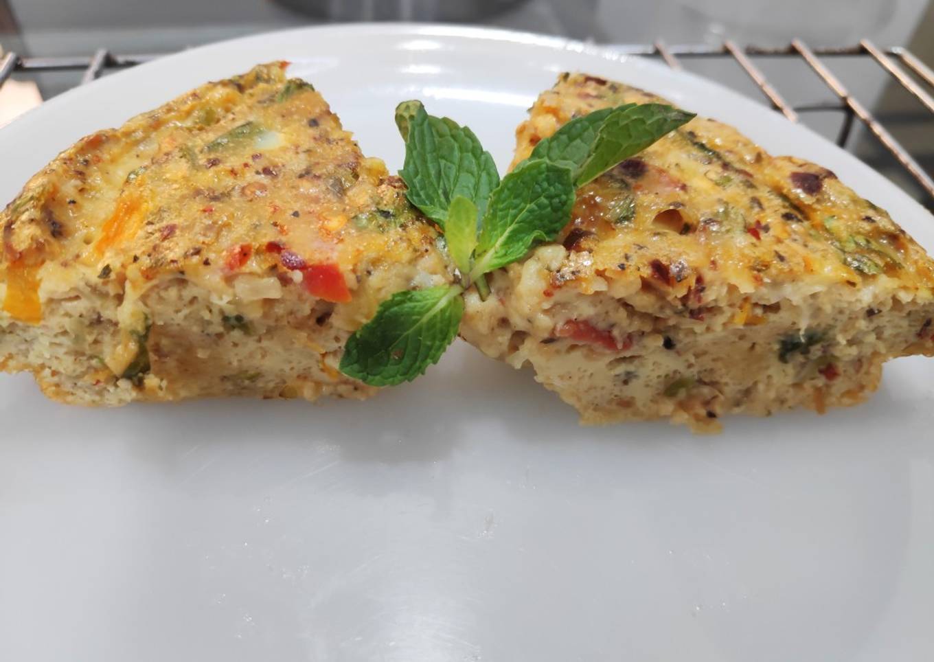 Cheese frittata