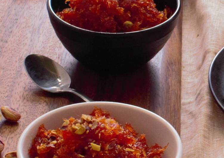 Recipe of Speedy Carrot Halwa (without milk)