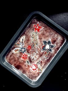 Foto resep Puding santan (lukis batik)