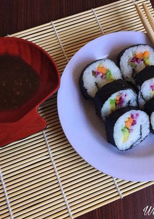 Foto resep Vegan Sushi Rolls