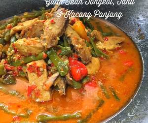 Masakan Unik Gulai Ikan Tongkol, Tahu & Kacang Panjang Ala Restoran Masakan Unik Gulai Ikan Tongkol, Tahu & Kacang Panjang Ala Restoran