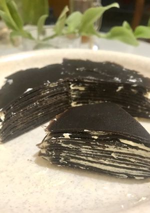 Foto resep Mile Crepes Coklat Cheese