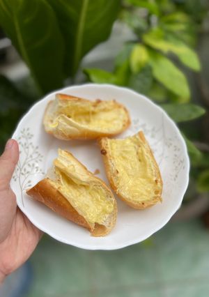 Hình của món Bữa xế cho bé: Bánh mì hạ long nckd.