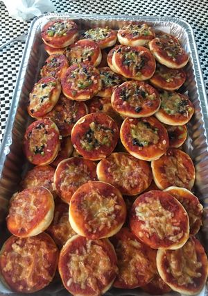 صورة لوصفة بيتزا صغيرة