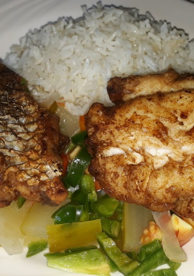 Una foto de Pescado frito 🐟