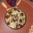 Beetroot pulao