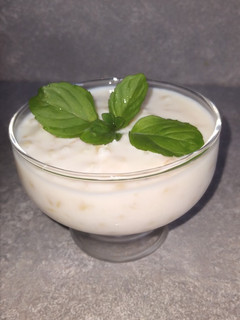 Una foto de Postre mote con leche
