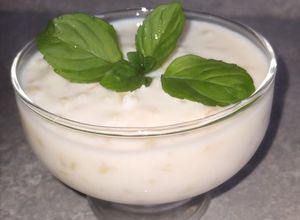 Una foto de Postre mote con leche