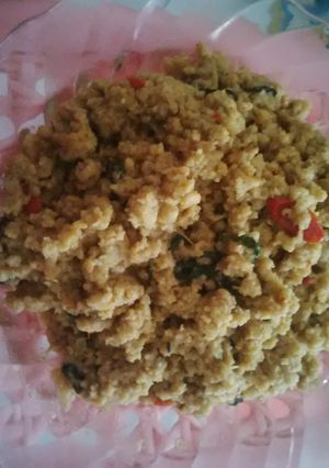 Foto resep Tumis oncom kemangi