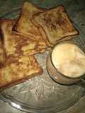 Egg Sandwich with tea 😋😋😋