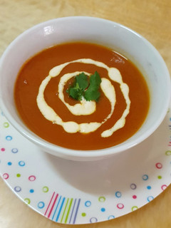 A picture of Turmeric Carrot Tomato Soup.