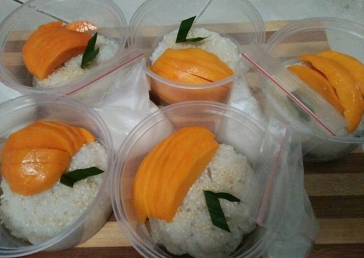 Resep Mango sticky rice yang Bikin Ngiler