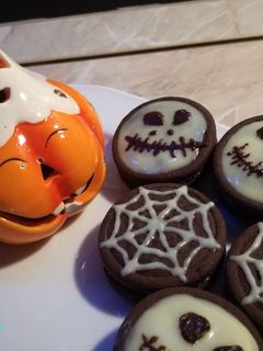 Halloween keksz 🎃👻🍪 recept fotója