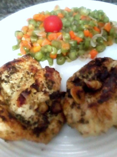Una foto de Pechuga de Pollo al Ajillo