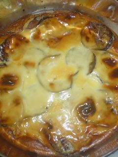 Una foto de Pastel de calabacín, berenjenas y queso