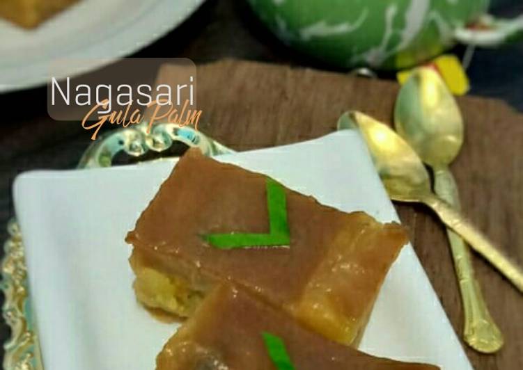 Resep Nagasari loyang gula palm Anti Gagal