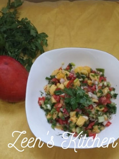 A picture of Mango Salsa.