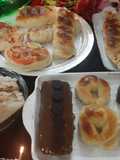 Party snacks(bread rolls)