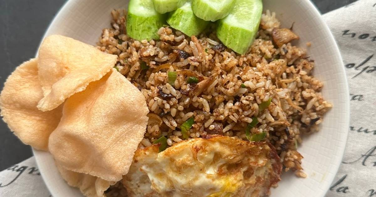 Resep Nasgor Rendang Ayam Suwir oleh Rini Dwi Astuti - Cookpad
