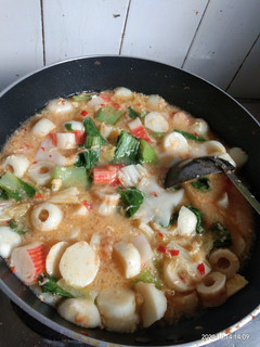 Foto resep Seblak bandung pedas
