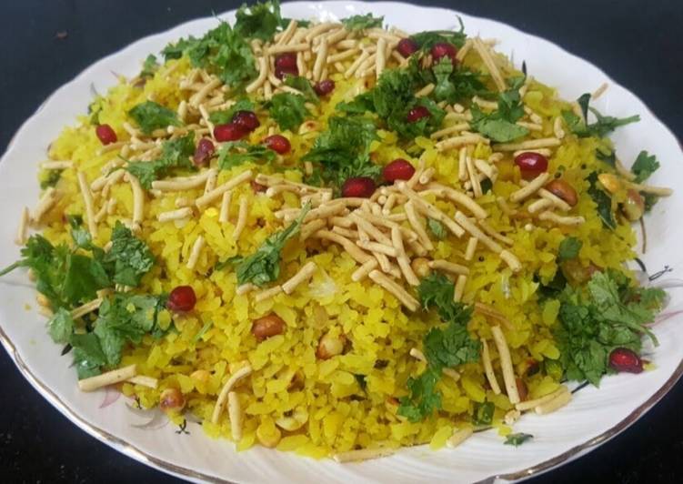 Recipe of Favorite Mint poha