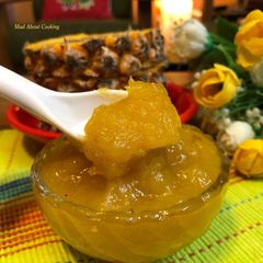 Homemade Pineapple Chunky Jam – No Preservatives A picture of Homemade Pineapple Chunky Jam – No Preservatives.