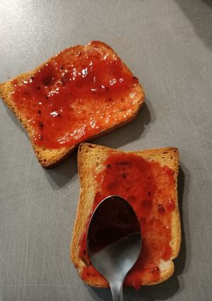 Une photo de Confiture fraise kiwi