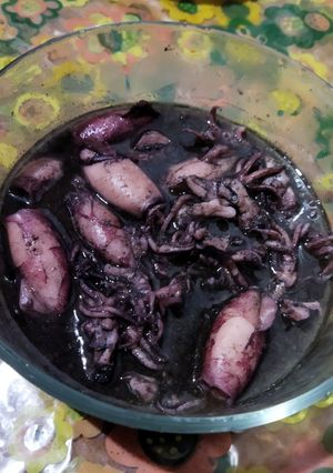Foto resep Cumi Bumbu Hitam