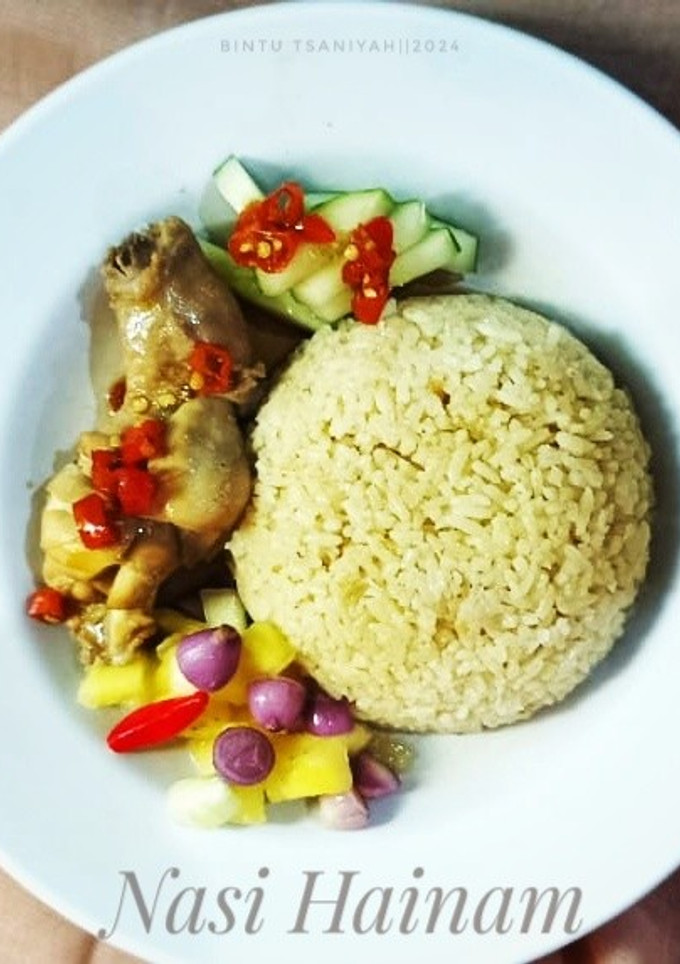 Foto resep Nasi Hainam Rice Cooker