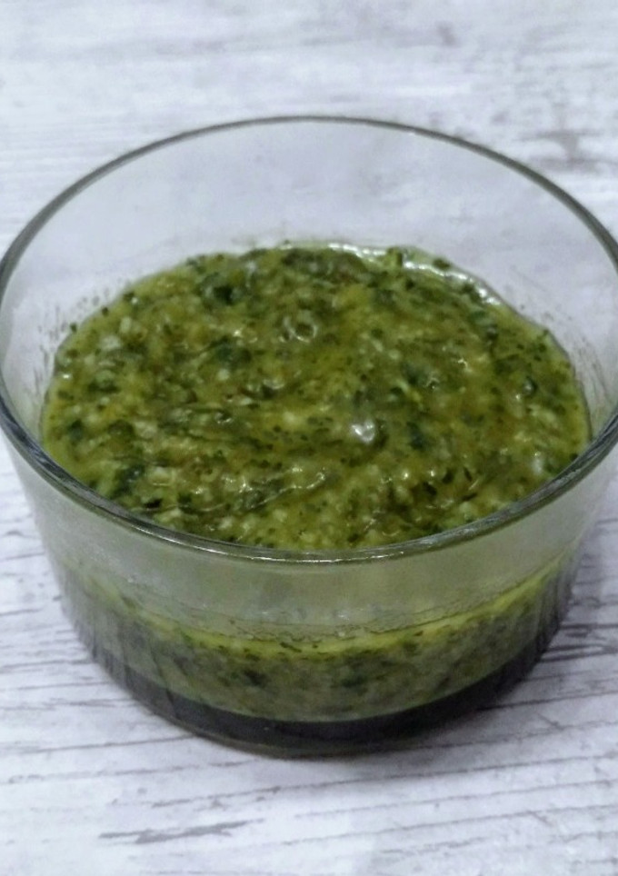 Una foto de Pesto genovés