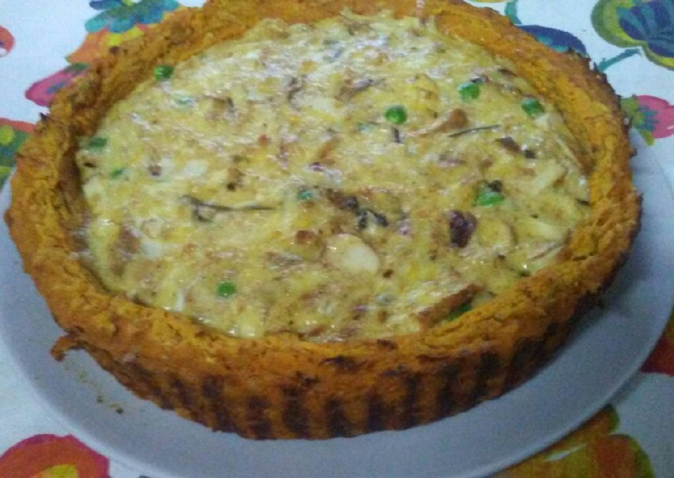 Tarta de masa de calabaza